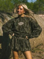Ray Mock Neck Sweatshirt - Mossy Oak® Bottomland® - Image 3