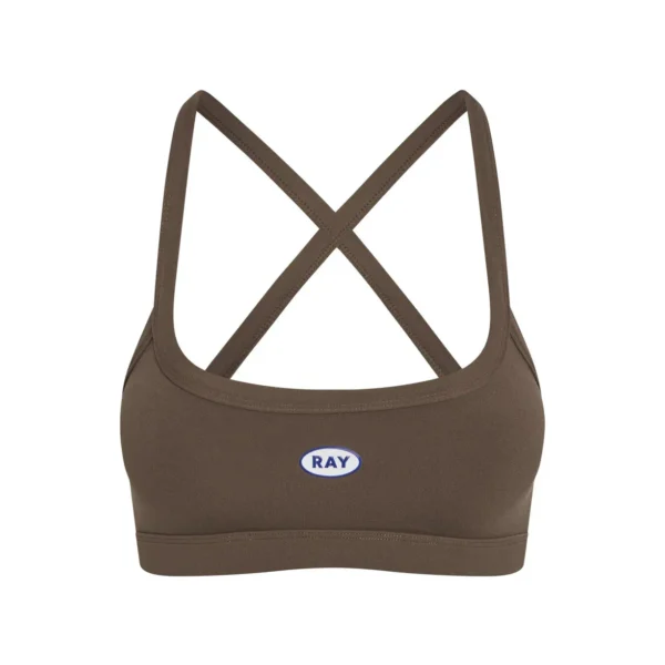Ray Criss Cross Sports Bra Coconut