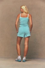 Ray Classic Sweat Shorts Seafoam - Image 2