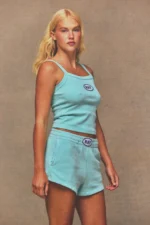 Ray Wide Strap Tank Deep Seafoam - Image 3