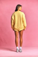Ray Mock Neck Sweatshirt Bee - Image 3